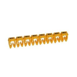 Slika Oznaka Cab3 4-6 mm2 broj 4 žuta Legrand