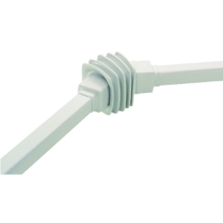 Slika Nosač zglobni kvadratni 50 mm liveni čelik RAL 7040 za S3CM HMI ormane Schneider