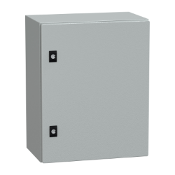 Slika Razvodni orman metalni V500xŠ400xD250 IP66 IK10 RAL7035 bez montažne ploče Spacial CRN Schneider