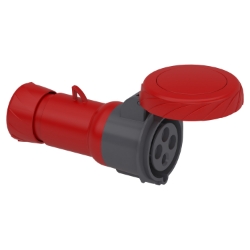 Slika Industrijska utičnica ravna 32A 3P+E 380-415VAC IP67 PratiKa Wander Schneider