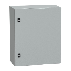 Slika Razvodni orman metalni V600xŠ500xD250 IP66 IK10 RAL7035 bez montažne ploče Spacial CRN Schneider