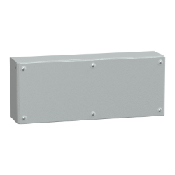 Slika Industrijska metalna kutija ravna vrata H200xW500xD120 IP66 IK10 RAL7035 Schneider