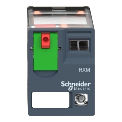 Slika Relej utični minijaturni 10 A 3 C/O 120 V AC sa LED Zelio RXM Schneider