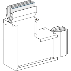 Slika Element upravni lakat Cu 2500A 3L N PE 341-839mm po meri AI Canalis Schneider