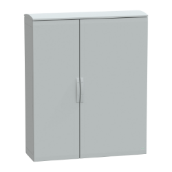 Slika Slobodnostojeći poliesterski orman PLAT otvoren gornji deo sa krovom 1500x1250x420 IP44 Schneider