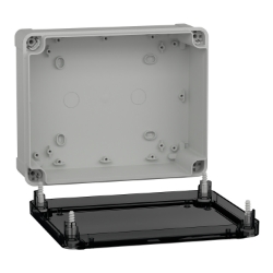 Slika Kutija ABS IP66 IK07 RAL7035 U:V708 Š175 D80 S:V241 Š194 D87 providan poklopac V20 Schneider