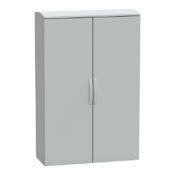 Slika Slobodnostojeći poliesterski orman PLAT otvoren gornji deo sa krovom VŠD1500x1000x420 IP44 Schneider