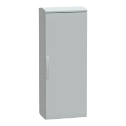 Slika Slobodnostojeći poliesterski orman PLAT otvoren gornji deo sa krovom VŠD1250x500x320 IP44 Schneider