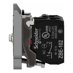Slika Blok svetlosni beli montažni ram integrisan LED 24V 1NC Schneider