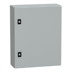 Slika Ravna vrata bez montažne ploče V500xŠ400xD150 IP66 IK10 RAL7035 Spacial CRN Schneider