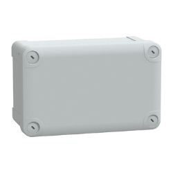 Slika Industrijska kutija IP66 IK08 RAL7035 U:175X105X80 S:V192 Š121 D87 neprovid. poklopac V20 Schneider