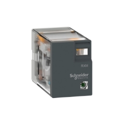 Slika Relej utični minijaturni 5 A 2 C/O 24 V DC Zelio RXM Schneider