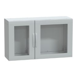 Slika Slobodnostojeći poliesterski orman PLA potpuno zaptiven  750x1250x420 IP65 provid. vrata Schneider
