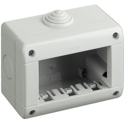 Slika Kutija nadgradna IP40 3M siva PM Legrand