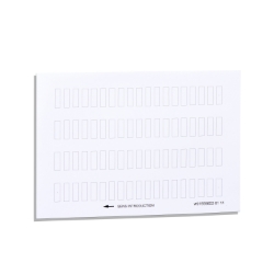 Slika List od 76 oznaka neobeleženo 8x27mm za držač oznaka 30x40mm Schneider