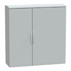 Slika Slobodnostojeći poliesterski orman PLAT otvoren gornji deo sa krovom VŠD1250x1250x420 IP44 Schneider