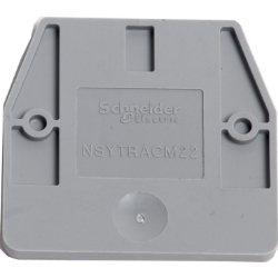 Slika Krajnji poklopac NSYTR za vijčanu minijaturnu rednu stezaljku 1x1-2,5mm2 Schneider