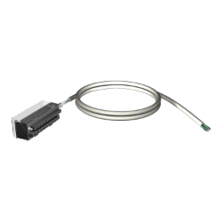 Slika Set kablova 20pinski priključni blok 1 kraj sa slobodnim žicama za M340 I/O dužine 3m Schneider