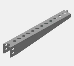 Slika Slobodni horizontalni nosač za perforirani regal 300 D-1.5mm HC KT 300 EAE