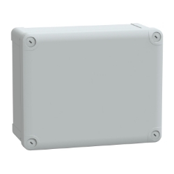 Slika Industrijska kutija IP66 IK08RAL7035 UV708 175 100 SV241 194 105 neprovidanPC poklopac V20 Schneider