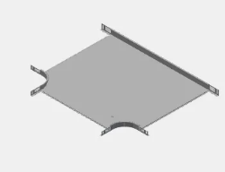 Slika T račva za perforirani regal 600x50 mm HC UKFG 600 YT EAE