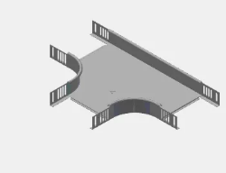 Slika T račva za perforirani regal 200x60 mm HC UKFG 200 YT EAE