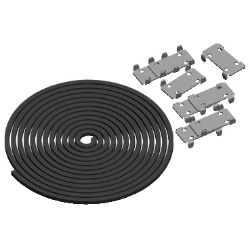 Slika Set za spajanje Spacial SF za ormane sa zakretnim 19" rekom IP55 Schneider