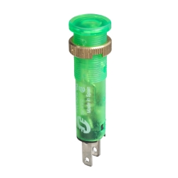 Slika Signalna lampica O8 IP40/IP65 zelena LED sa poklopcem 24V Faston Schneider