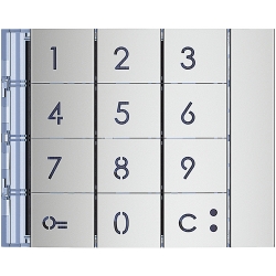 Slika Maska interfona NSF za numeričku tastaturu aluminijum Sfera Legrand
