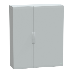 Slika Razvodni orman poliesterski 1500x1250x420 IP65 IK10RAL7035 2 vrata slob.stoj. Thalassa PLA Schneider
