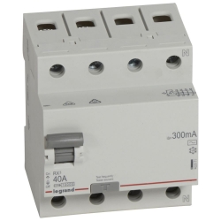Slika Diferencijalna sklopka RX3 4P 400V~ 40A 300mA AC Legrand