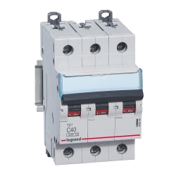 Slika Osigurač automatski 3P C40 6000A MCB TX3 Legrand