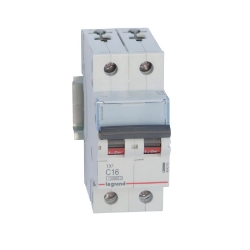 Slika Osigurač automatski 2P 16A C kriva 10kA Tx3 Legrand