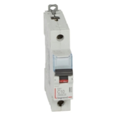 Slika Osigurač automatski 1P 10A C kriva 10kA Dx3 Legrand