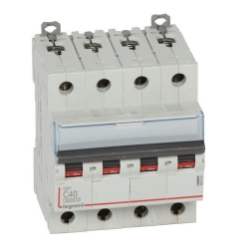 Slika Osigurač automatski 4P 40A C kriva 6kA Dx3 Legrand