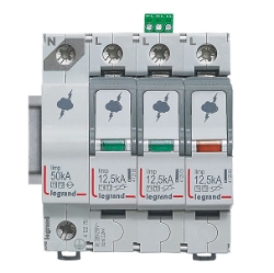 Slika Odvodnik prenapona modularni SPD T1+T2 3P+N 12.5kA 320V Legrand