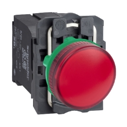 Slika Lampica signalna kompletna crvena O22 BA9s 220-240V Schneider