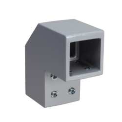 Slika Držač fiksni kvadratni 50 mm RAL 7040 za Spacial S3CM HMI ormane Schneider