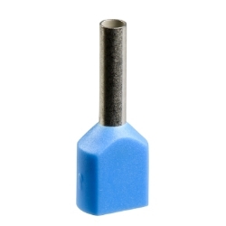 Slika Dupli kablovski završeci 2x25mm2 srednja veličina plavi dispenser pakovanje DIN standard Schneider