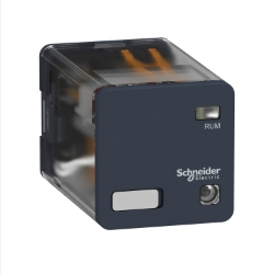 Slika Relej utični univerzalni Zelio RUM 2 C/O 120 V AC 10 A sa LED lampicom Schneider