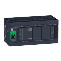 Slika PLC kompaktni 24DI24VDC 12DO relejni + 4DO tranzistorski  100–240VAC Ethernet Modicon M221 Schneider