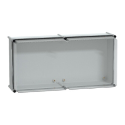 Slika Kutija PLS poliesterski zadnji deo providan PC poklopac IP65 36x72x23cm Schneider