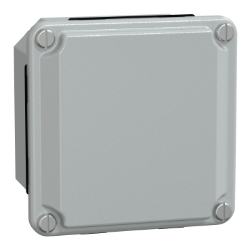 Slika Kutija metalna industrijska 85x85x49 mm IP55 siva RAL 7035 Spacial SDB Schneider