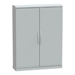 Slika Slobodnostojeći poliester orman PLAZT sa otvorenim podnožjem i krovom 1250x1000x320 IP44 Schneider