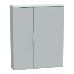 Slika Slobodnostojeći poliesterski orman PLAT otvoren gornji deo sa krovom VŠD1500x1250x320 IP44 Schneider