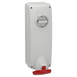 Slika Utičnica sa blokadom 63A 3P+N+E 380-415VAC IP65 nadzidna Unika Schneider