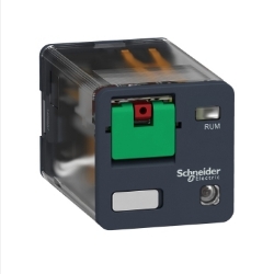 Slika Relej utični cilindrični 10 A 2 C/O 230 V AC sa LED ZELIO RUM Schneider
