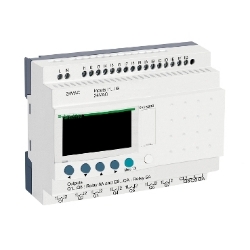 Slika Modularni programabilni kontroler Zelio Logic 24 I/O 24VAC sa časovnikom i displejem Schneider