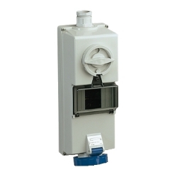 Slika Isoblock utičnica sa blokadom 16A 2P+E 200-250VAC IP65 nadzidna Schneider