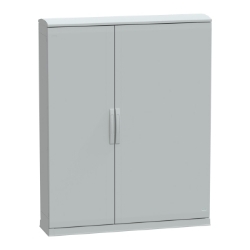 Slika Slobodnostojeći poliester orman PLAZT sa otvorenim podnožjem i krovom 1500x1250x320 IP44 Schneider